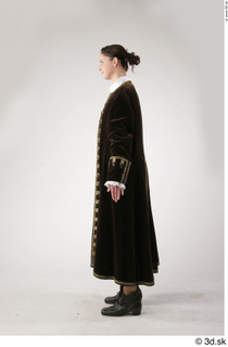  Photos Woman in Baroque formal suit 1 a poses baroque formal suit historical clothing whole body 0003.jpg